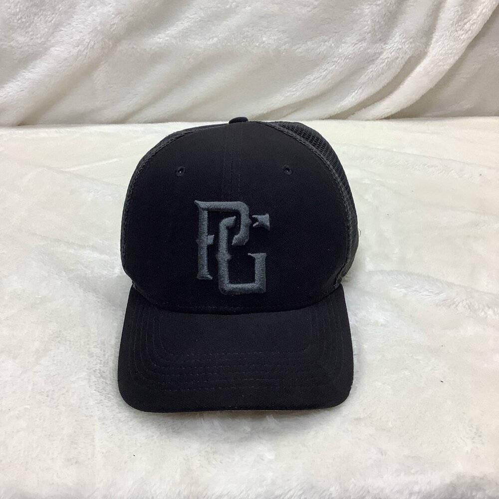 Vintage NIKE PERFECT GAME Classic 99 Dri Fit  Hat Cap Fitted Medium Black Gray - Picture 2 of 10